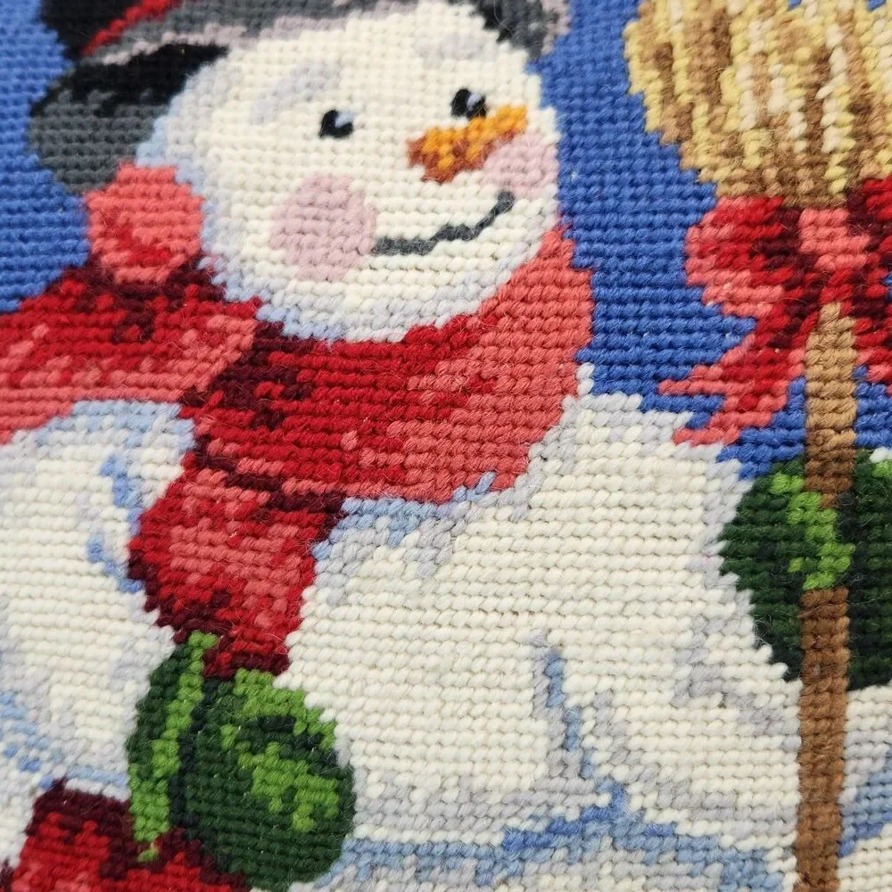 NA vtg needlepoint